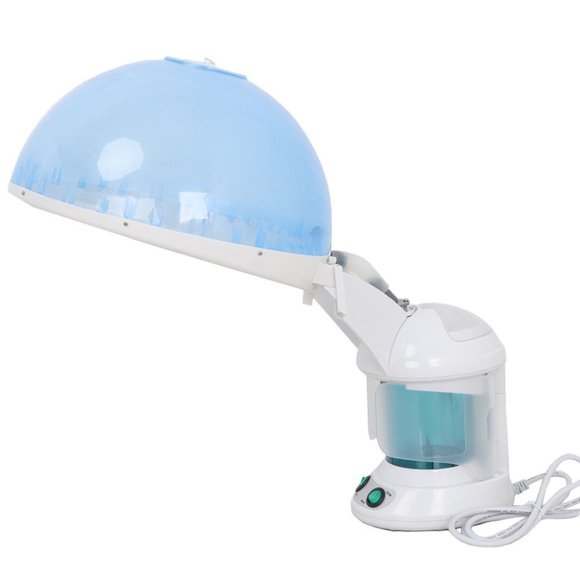 None Hair Portable 2 In Hair And Facial Steamer With Hood